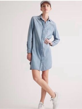 Quince Shirt Dress